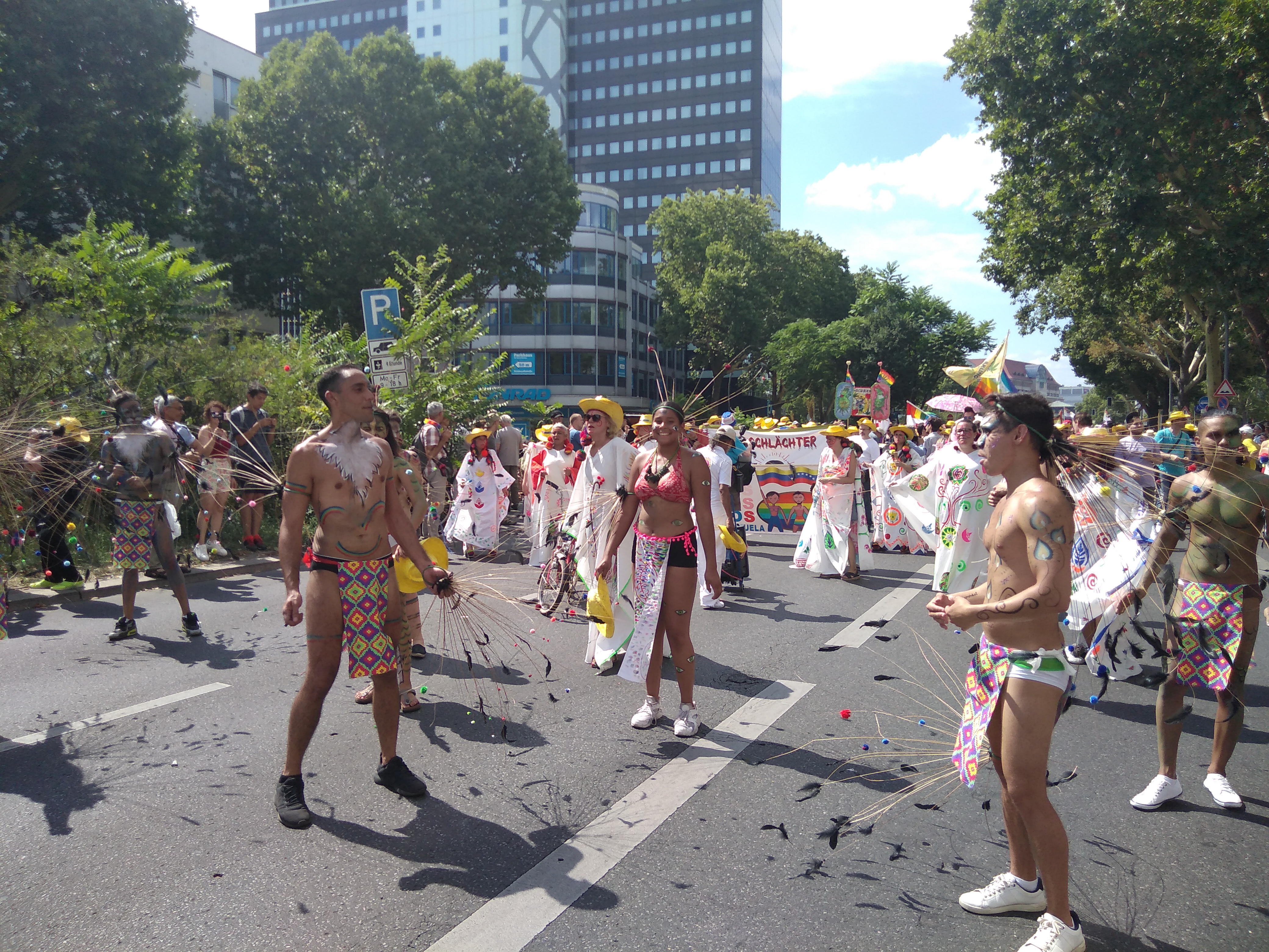 Christopher Street Day in Berlin (2018) .