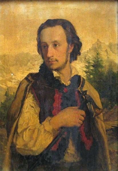 File:Paul Merwart - A portrait of Ralph Modjeski, dressed as a Polish mountaineer.jpg