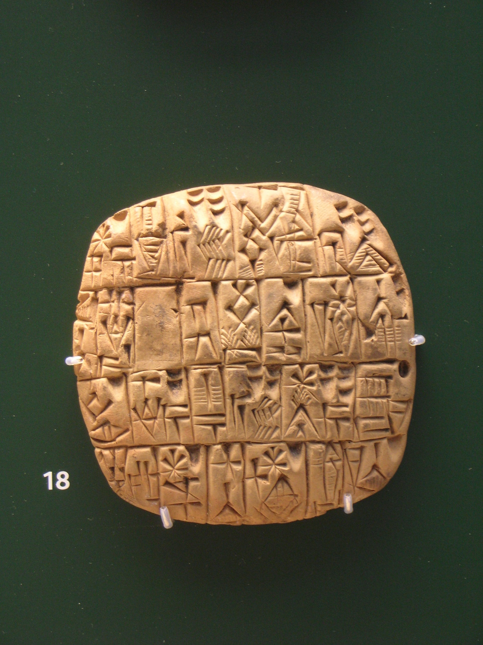 Contabilidad en Sumeria, Mesopotamia