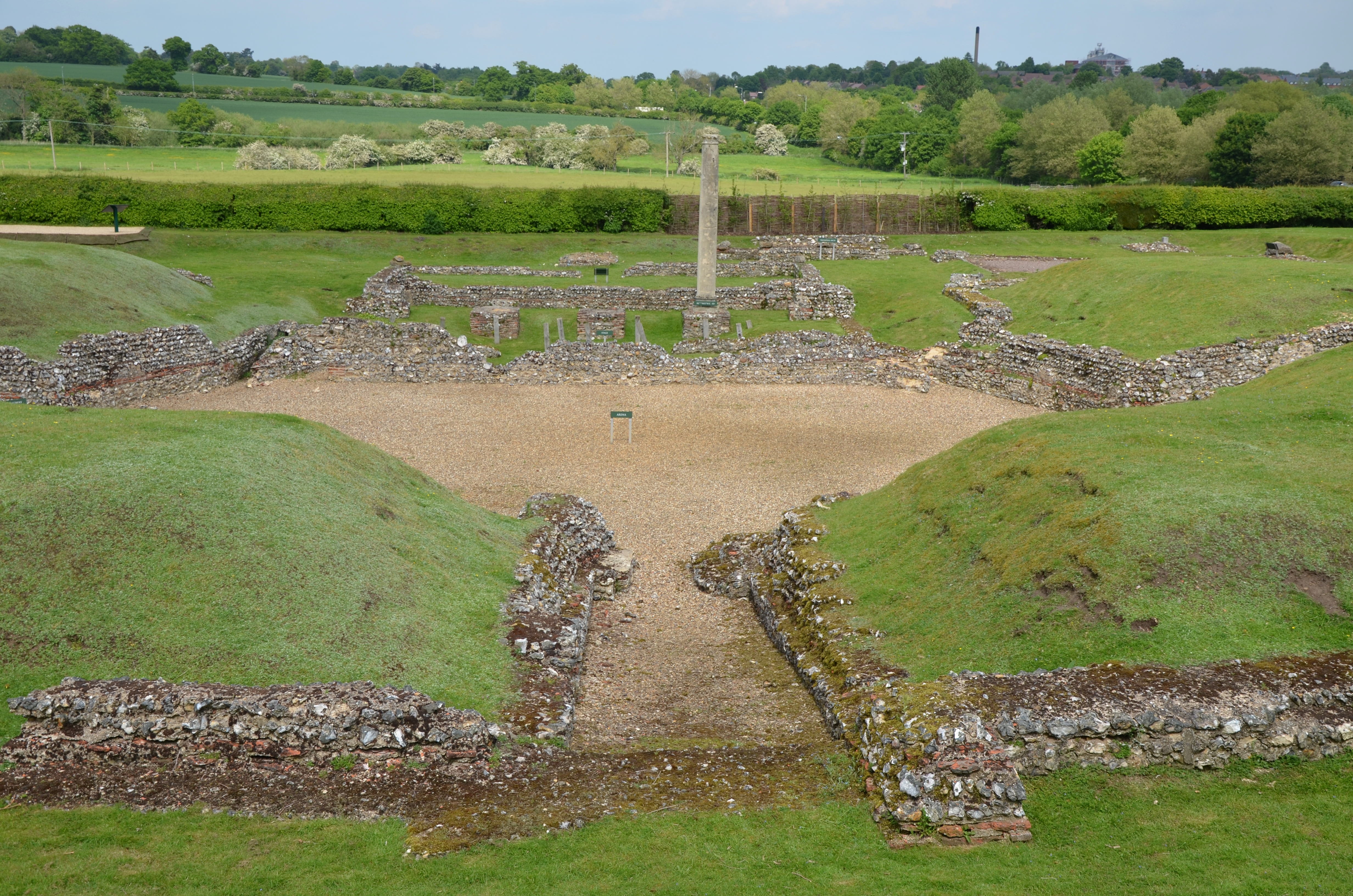 Roman uk. Веруламий. Roman Theatre, St Albans.