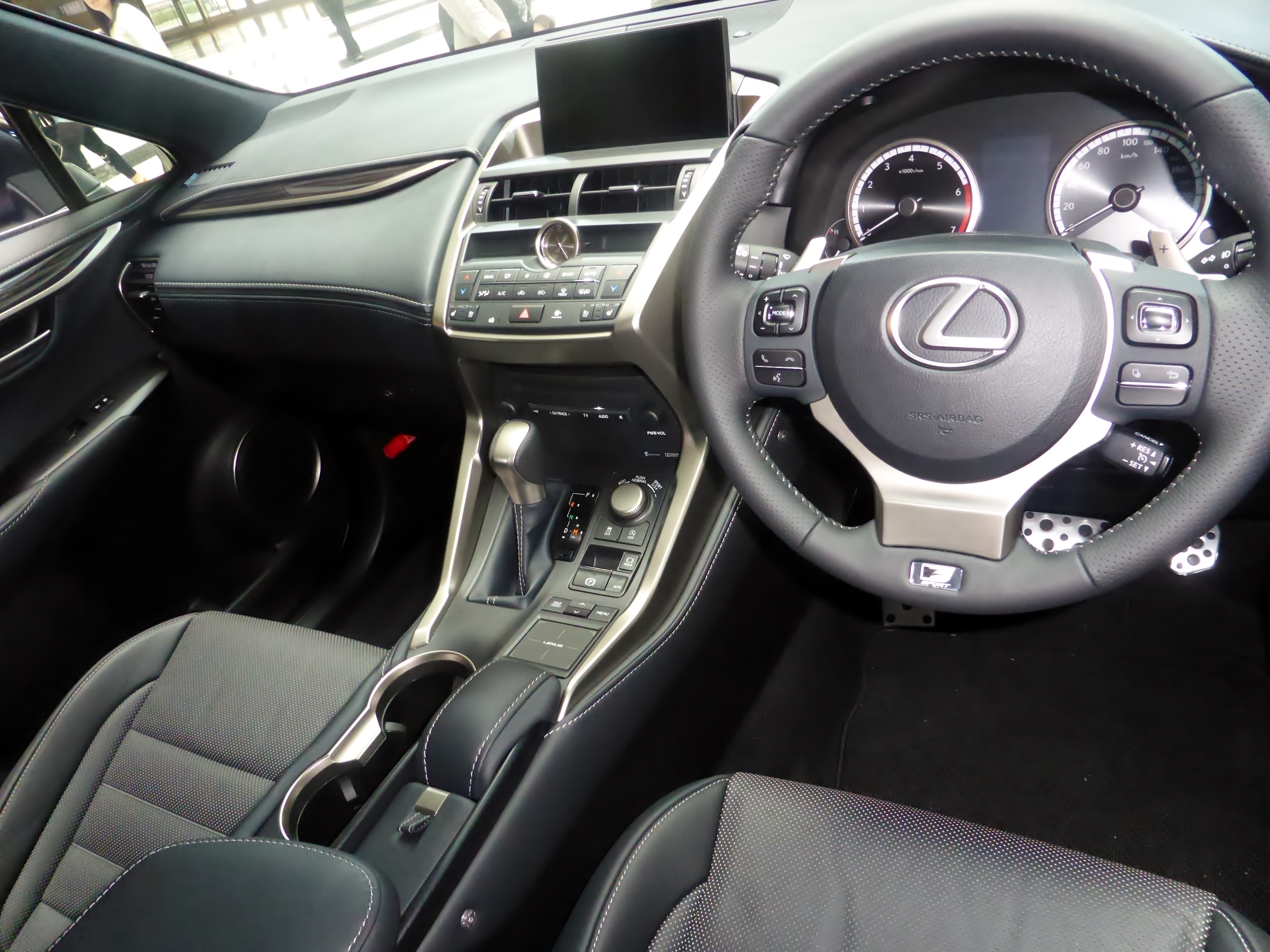 File The Interior Of Lexus Nx0t F Sport Prototype Jpg Wikimedia Commons