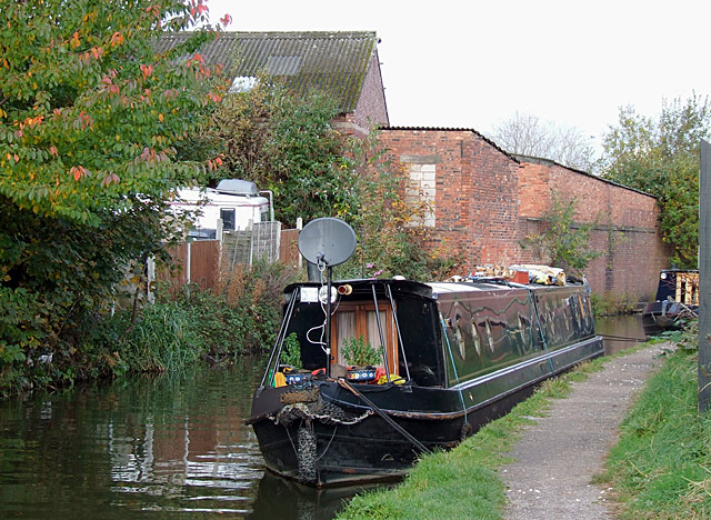 Trent and Mersey Canal in Rugeley, Staffordshire - geograph.org.uk - 1559258