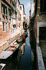 Venedig, typischer Kanal