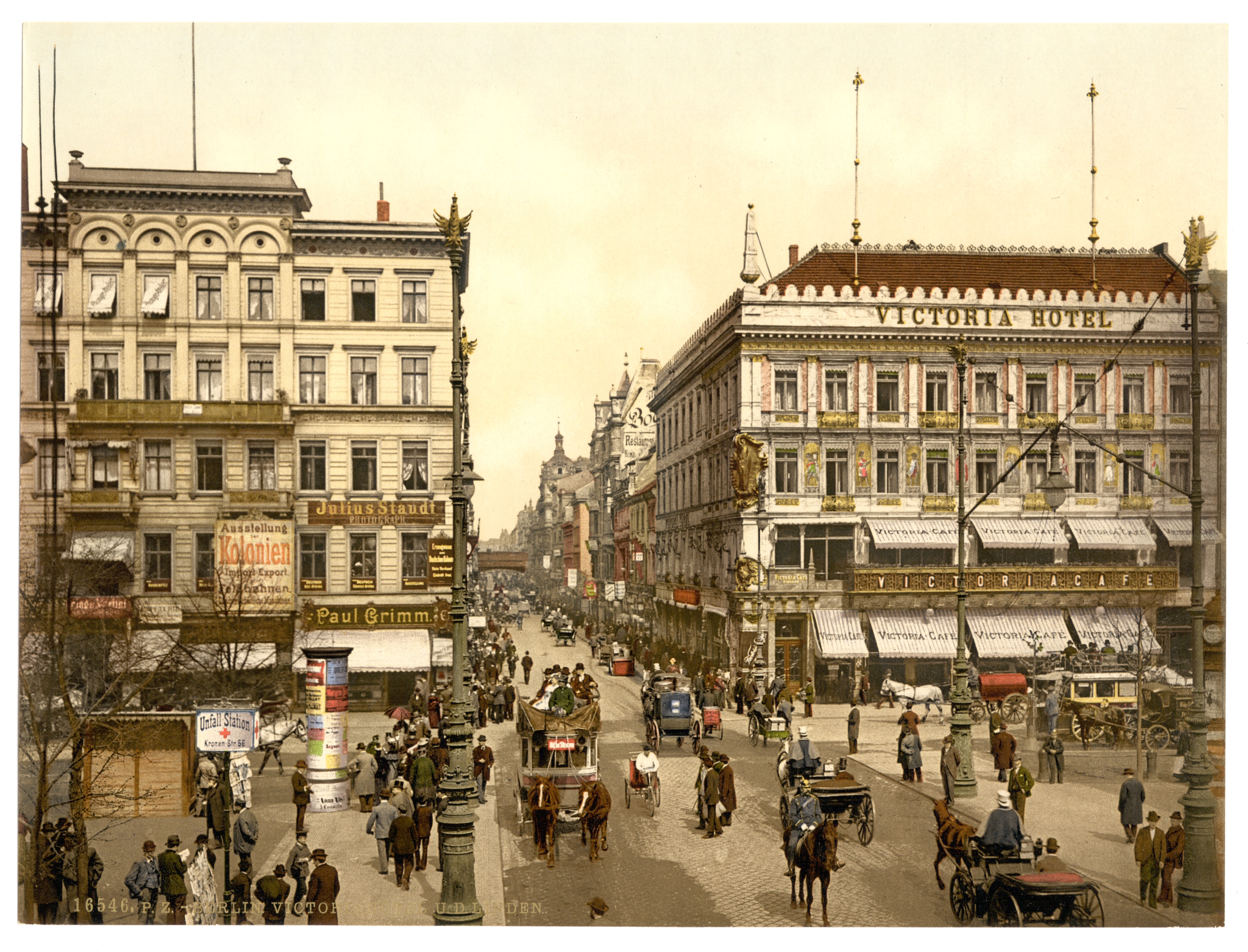 File Victoria Hotel Unter Den Linden Berlin Germany Lccn Jpg Wikimedia Commons