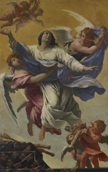File:Vouet - L'apothéose de saint Louis ; dit aussi saint Louis enlevé au ciel, 07290022012.jpg