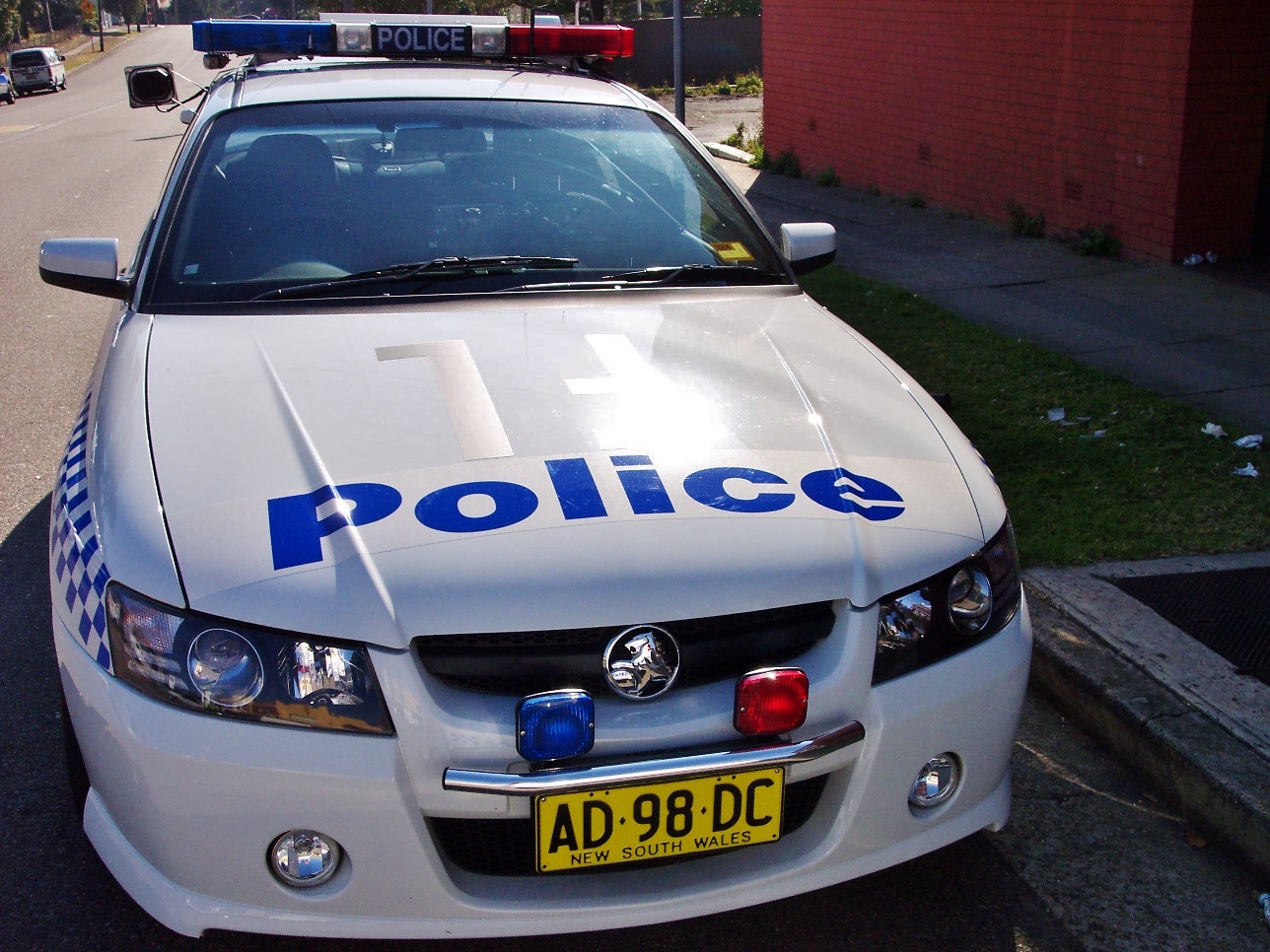 Holden Commodore Police car