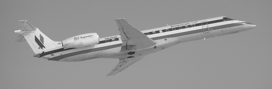 American Eagle ERJ in B-W (419174837).jpg