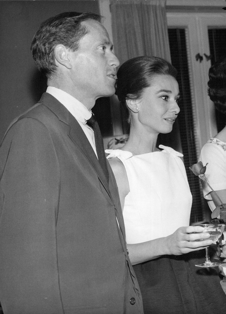 Rare Audrey Hepburn — Audrey Hepburn and Mel Ferrer dancing at the