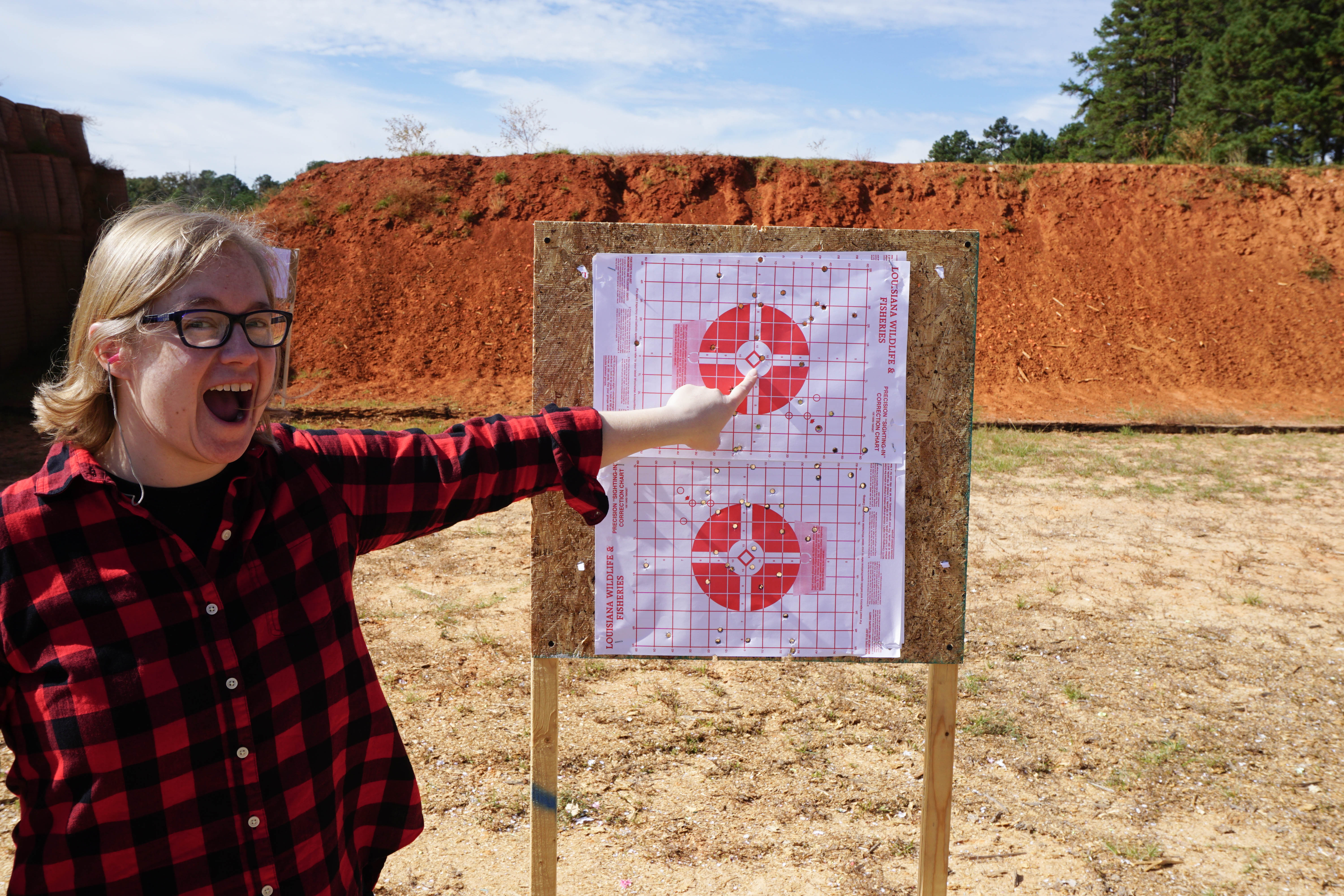 Shooting Range Chart