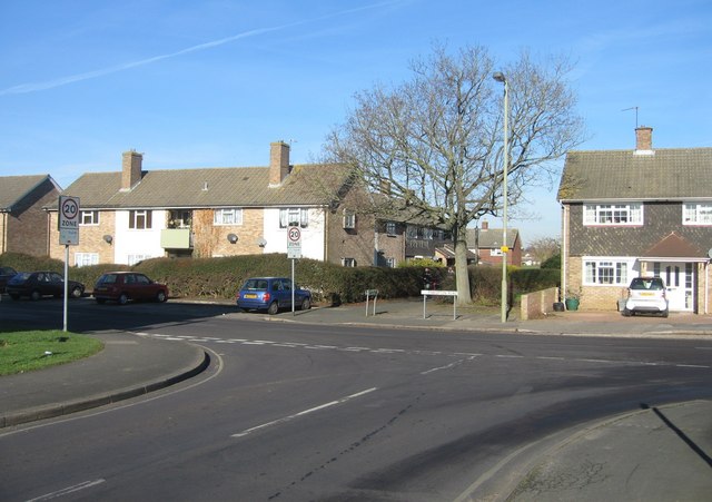 File:Brackley Way meets Pinkerton Road - geograph.org.uk - 685705.jpg