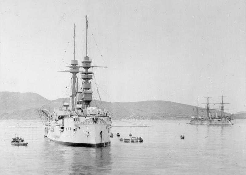 File:Bundesarchiv Bild 116-125-36, Port Arthur, SMS "Deutschland" im Hafen.jpg