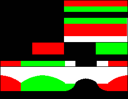 Colour chart of Sinclair QL 512x256 hardware palette.png