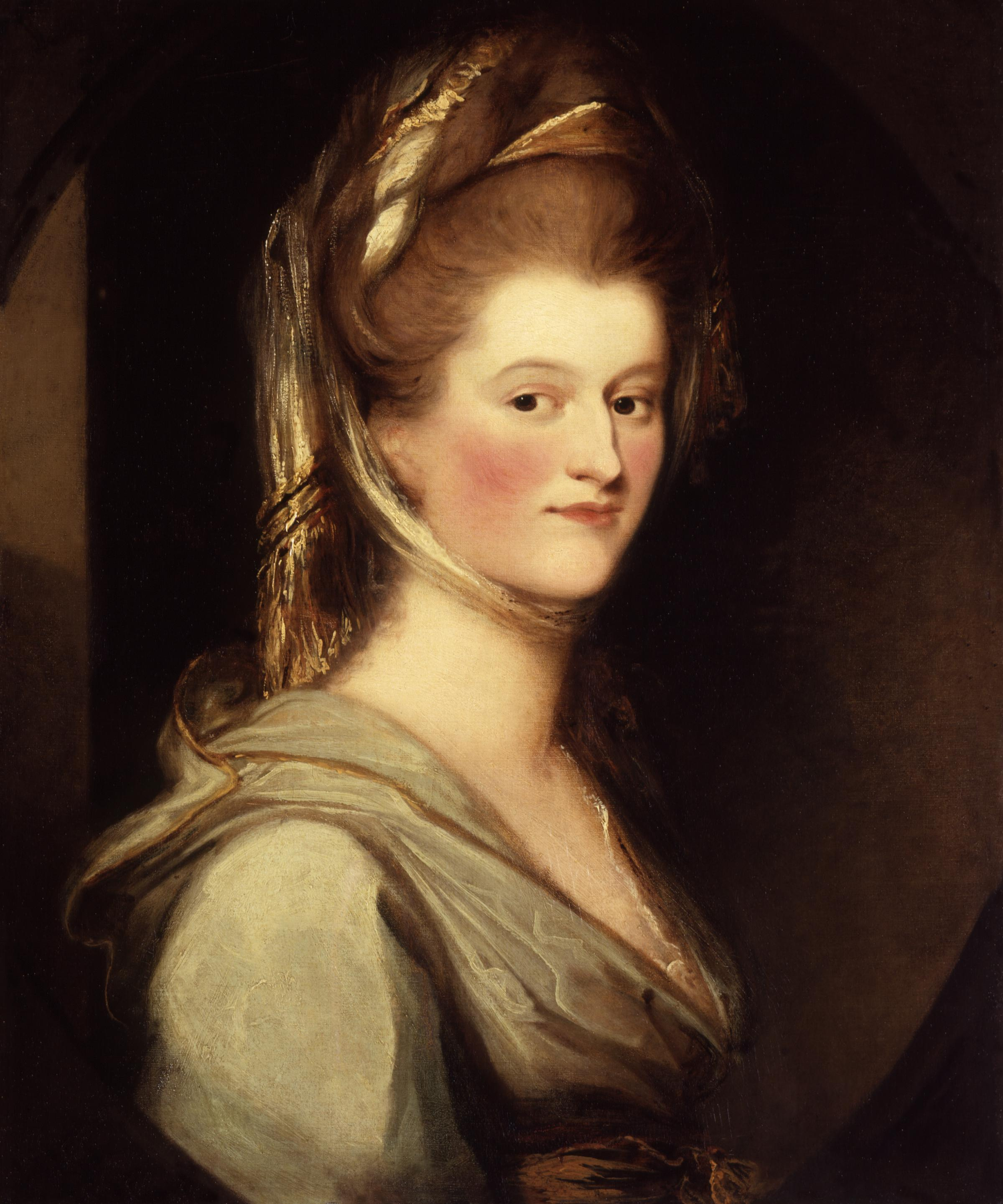 Lady Craven, Porträt von [[Ozias Humphry