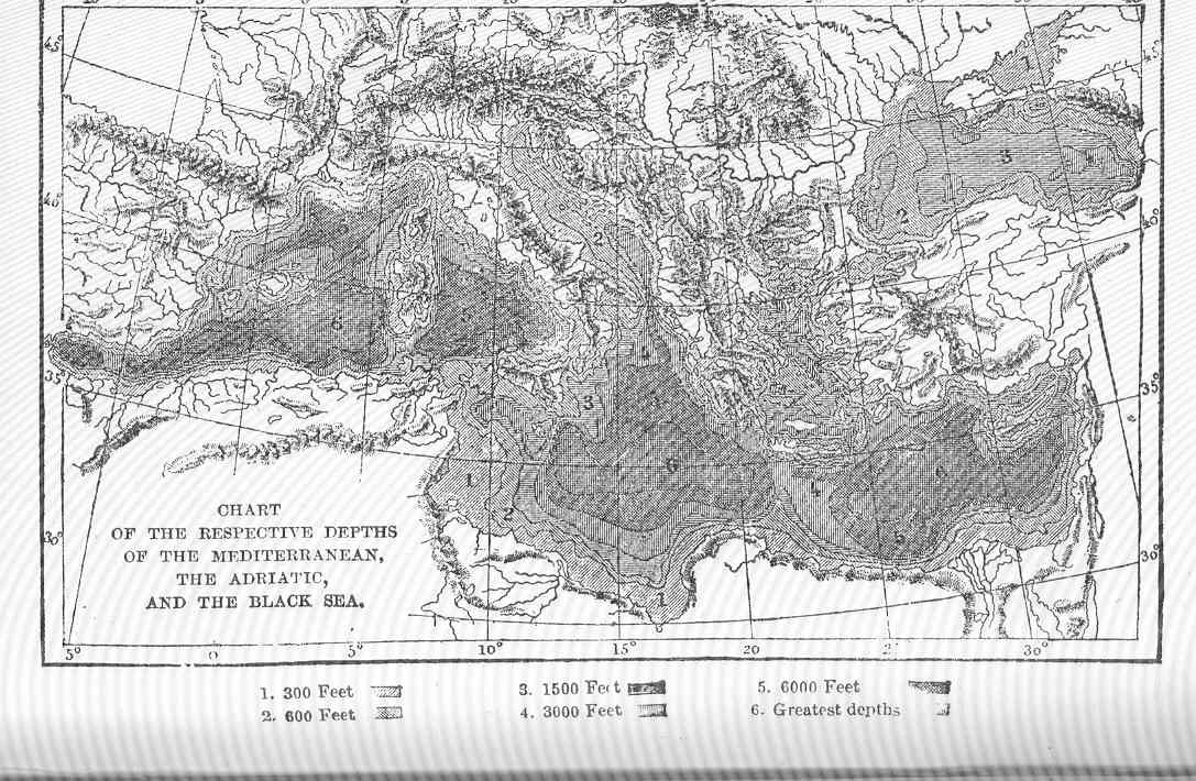 Black Sea Depth Chart