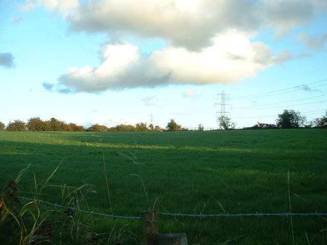 File:Farmland near Tryddyn Cottage - geograph.org.uk - 228791.jpg