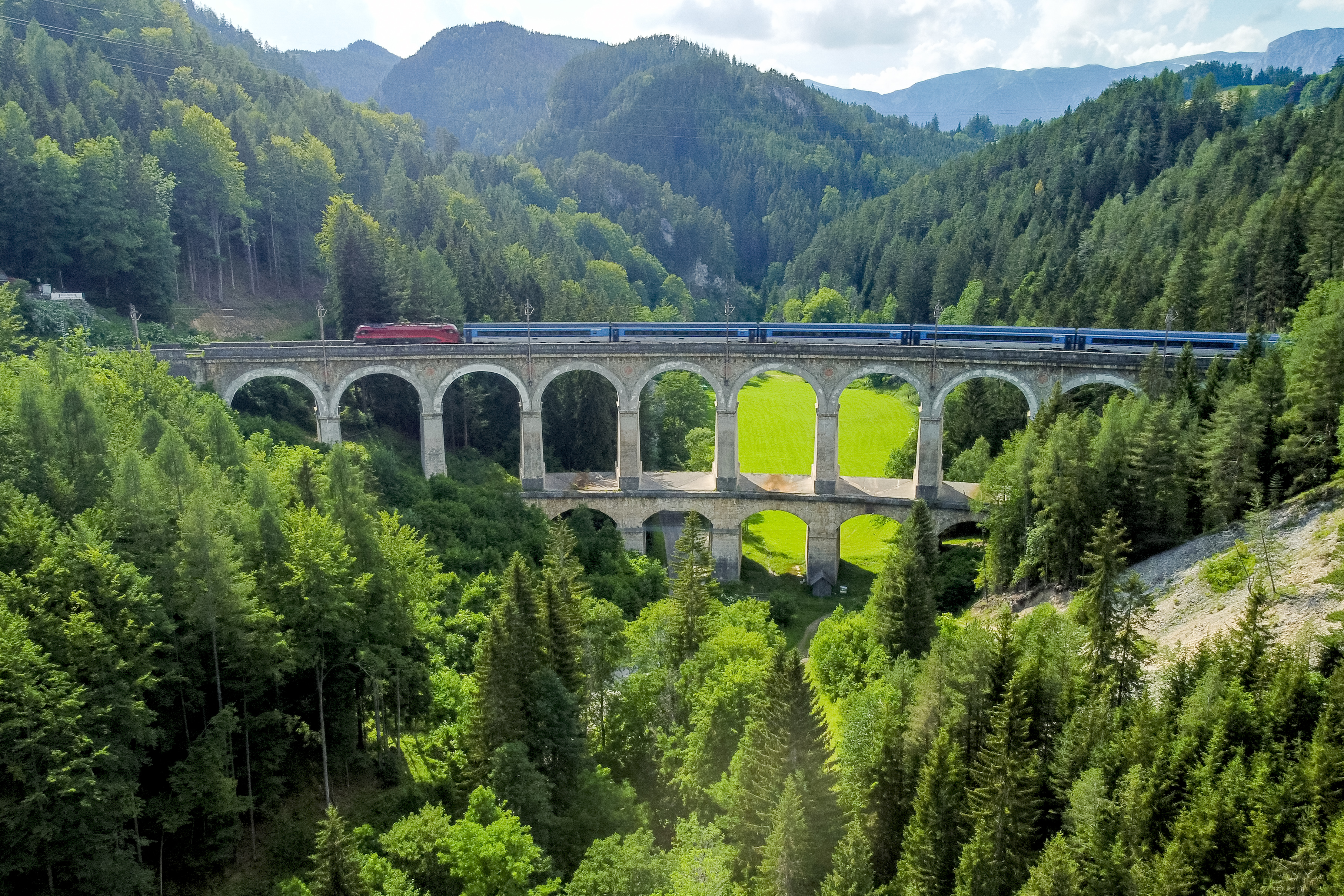 Wiesen viaduct давос