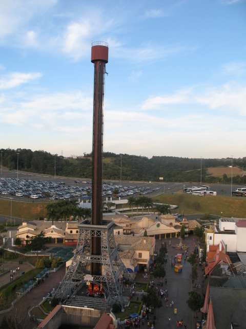 LA TOUR EIFFEL - TORRE DE QUEDA LIVRE DO HOPI HARI - (LE VOYAGE) ELEVADOR!  SAUDADES 