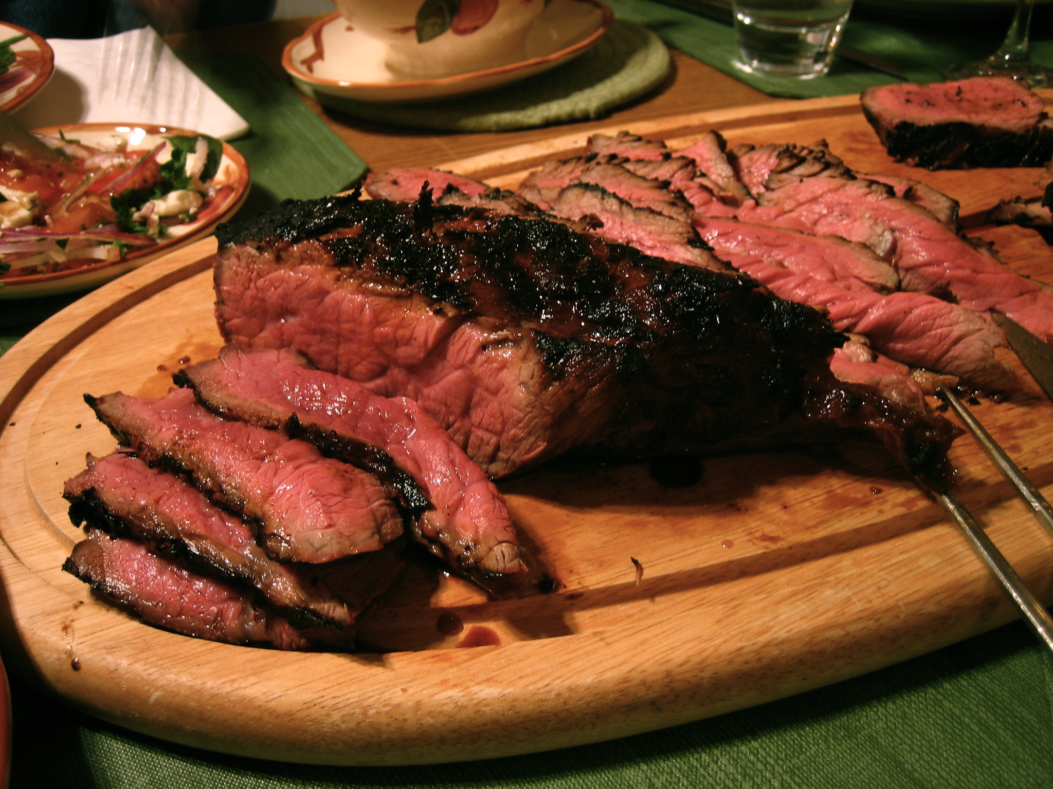 Broiling Steak Chart