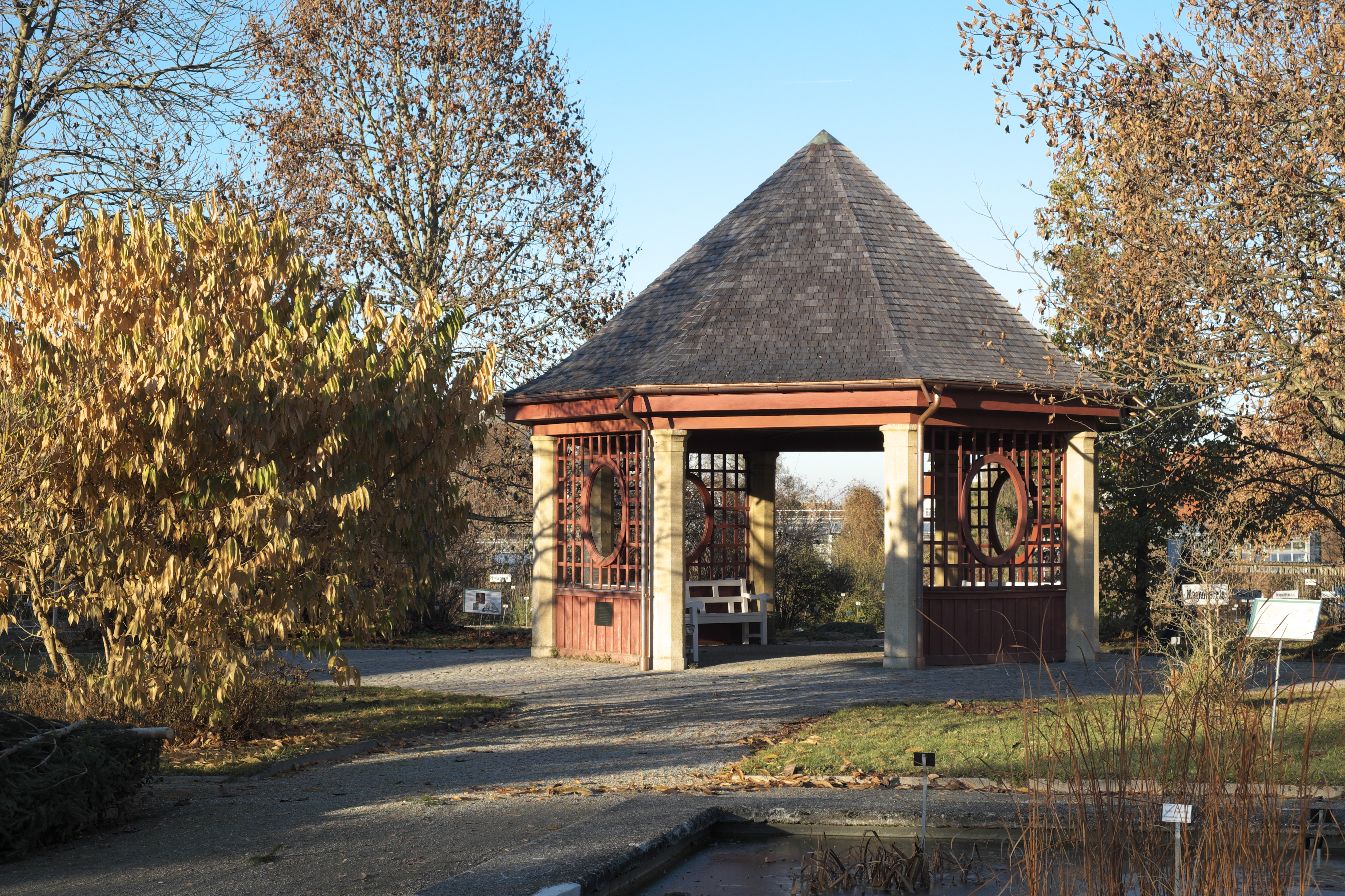 File Munchen Nymphenburg Botanischer Garten Pavillon 503 Jpg