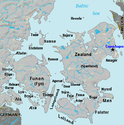 kort over øer i danmark Danmarks Storste Oer Wikipedia Den Frie Encyklopaedi kort over øer i danmark