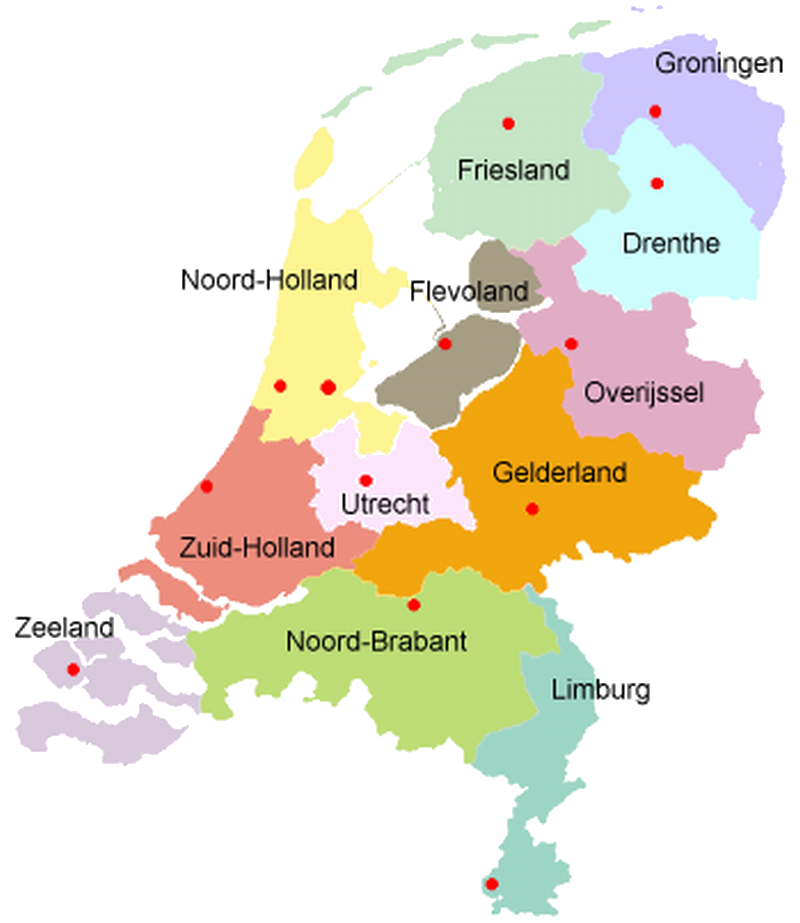 kaart provincies nederland Bestand:NederlandseProvinciesLarge.png   Wikipedia