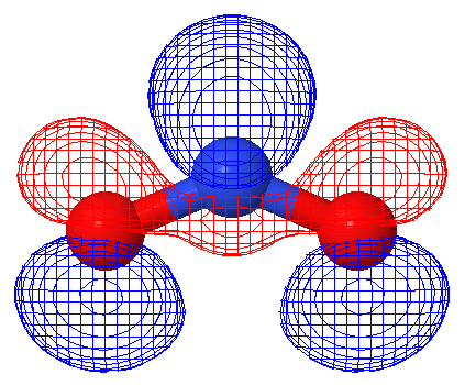 Fitxategi:Nitrogen Dioxide Molecule.jpg