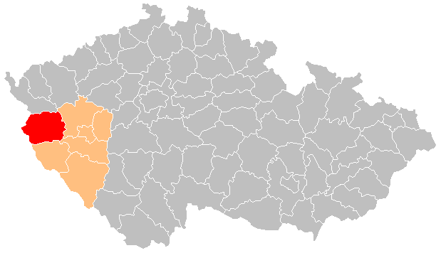 tachov mapa Okres Tachov – Wikipedie tachov mapa