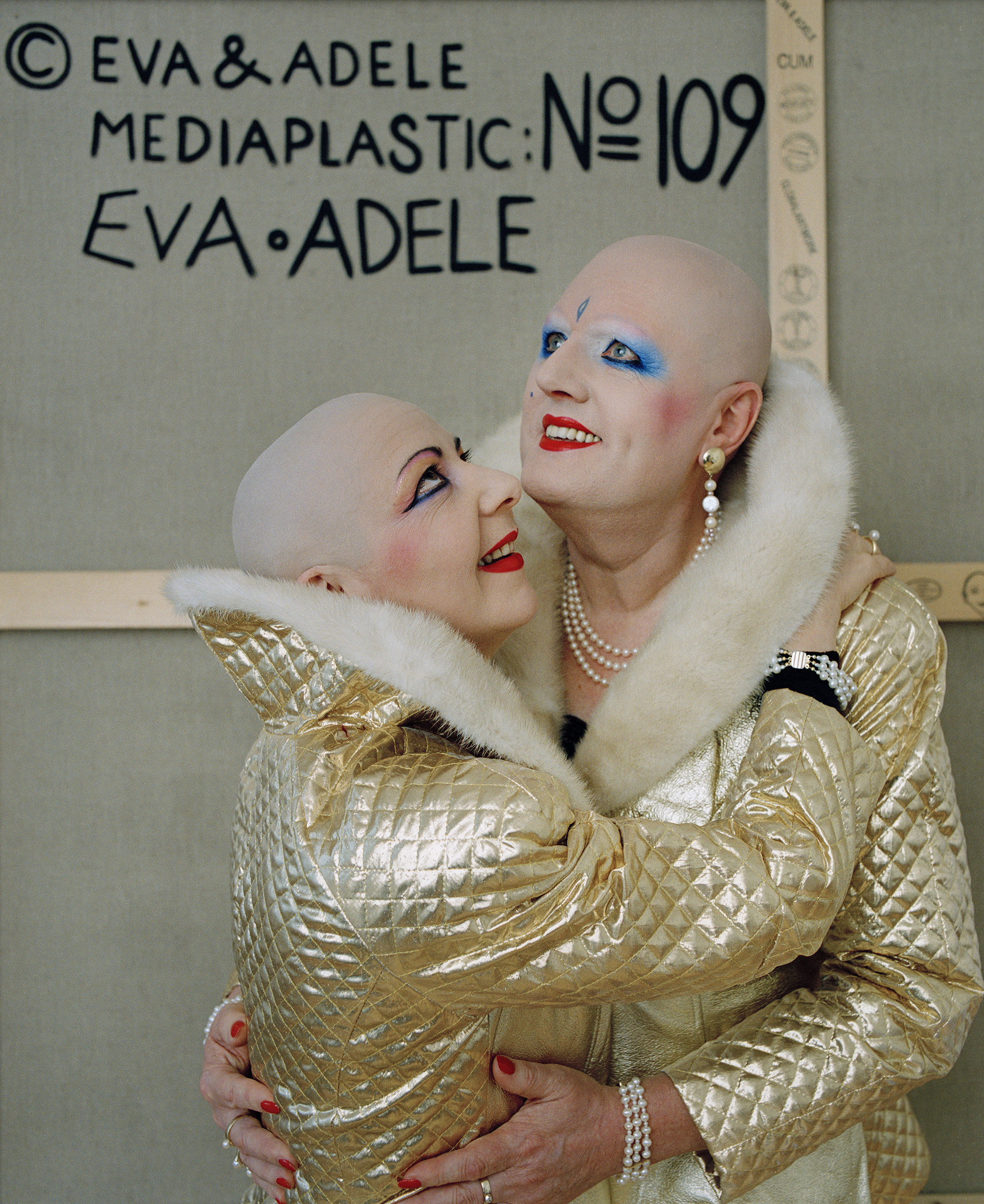 Eva & Adele photographed by [[Oliver Mark