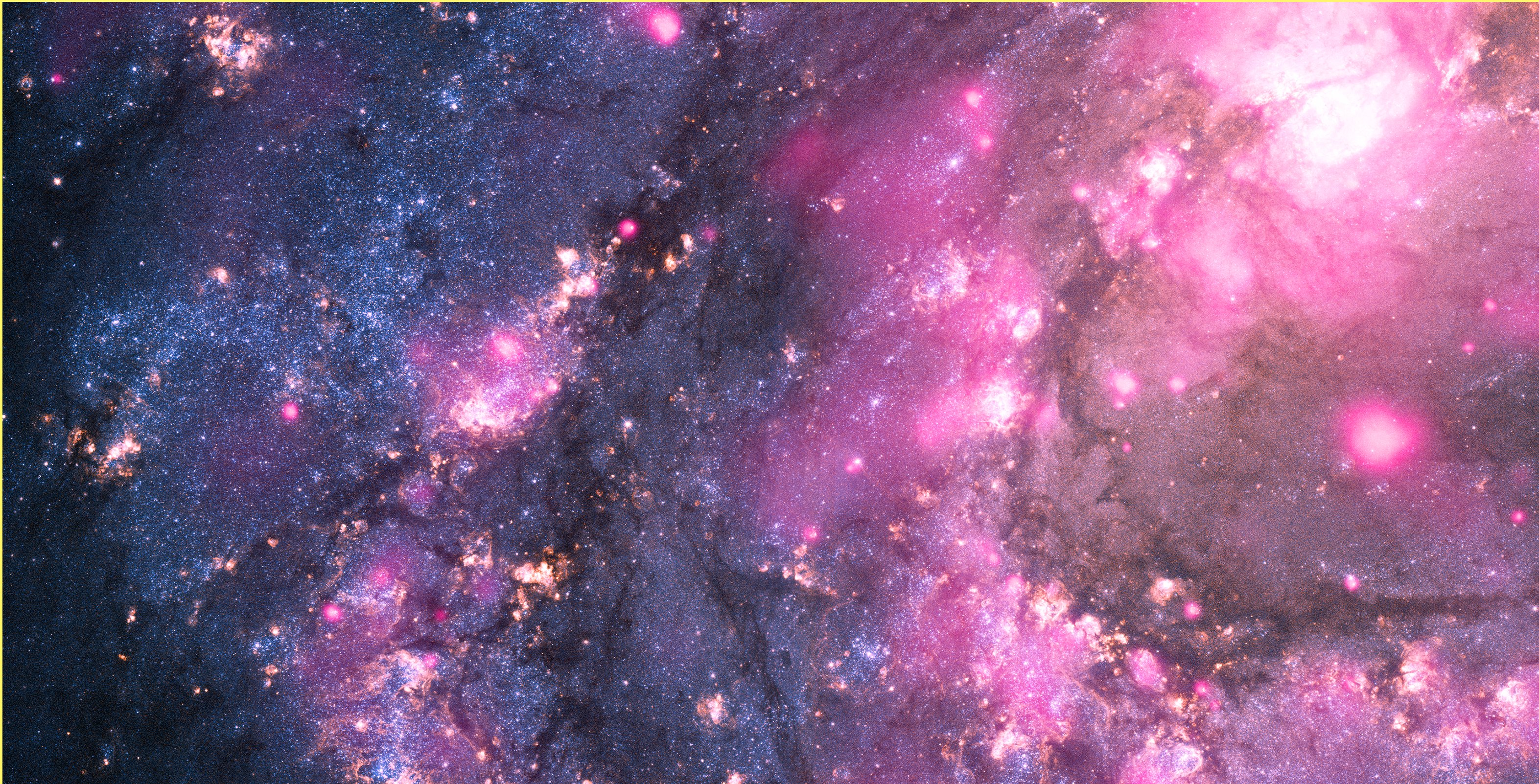 pink space galaxy