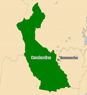 <span class="mw-page-title-main">Electoral district of Condamine</span> State electoral district of Queensland, Australia