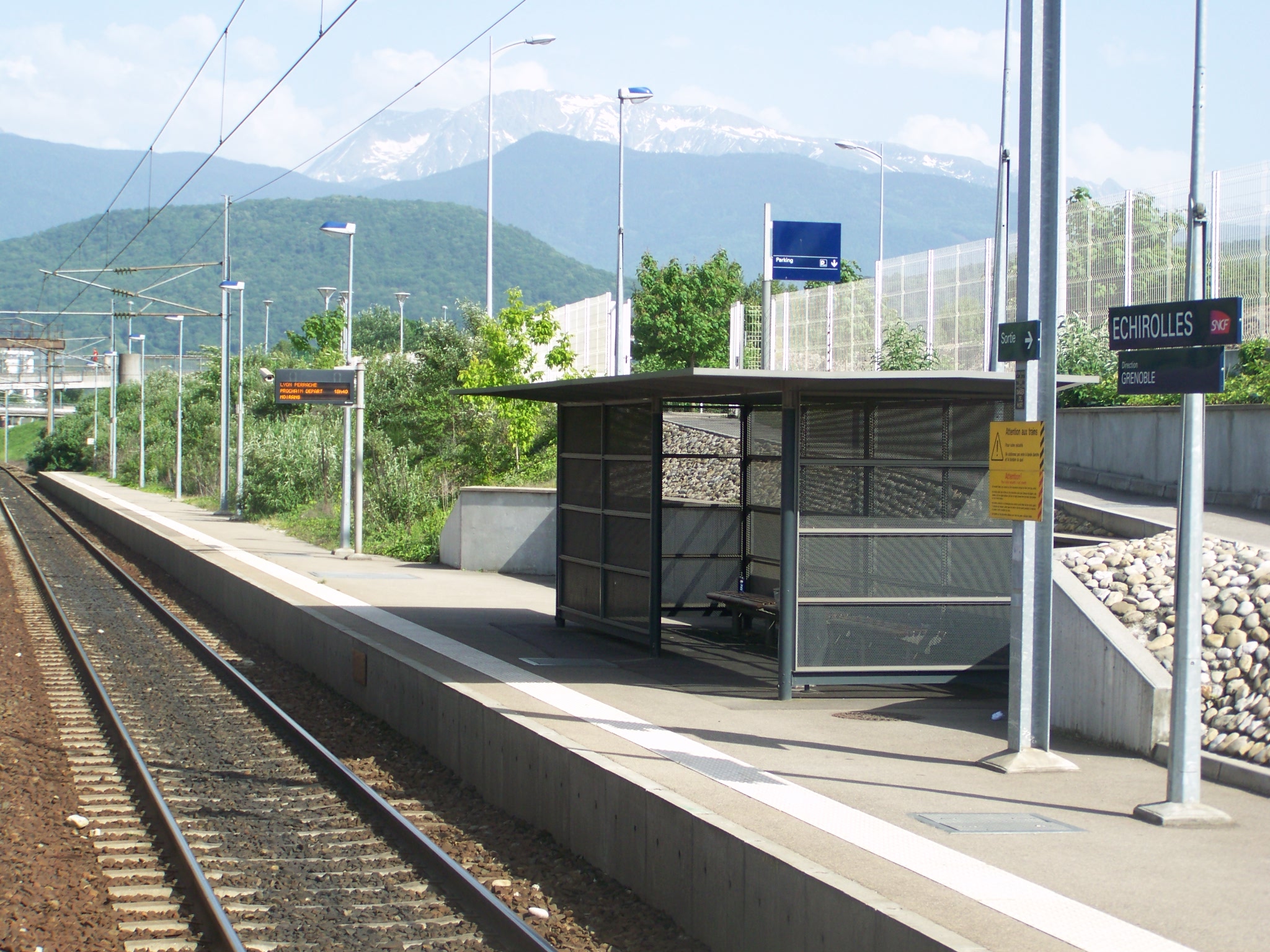 gare echirolles - gare d'échirolles