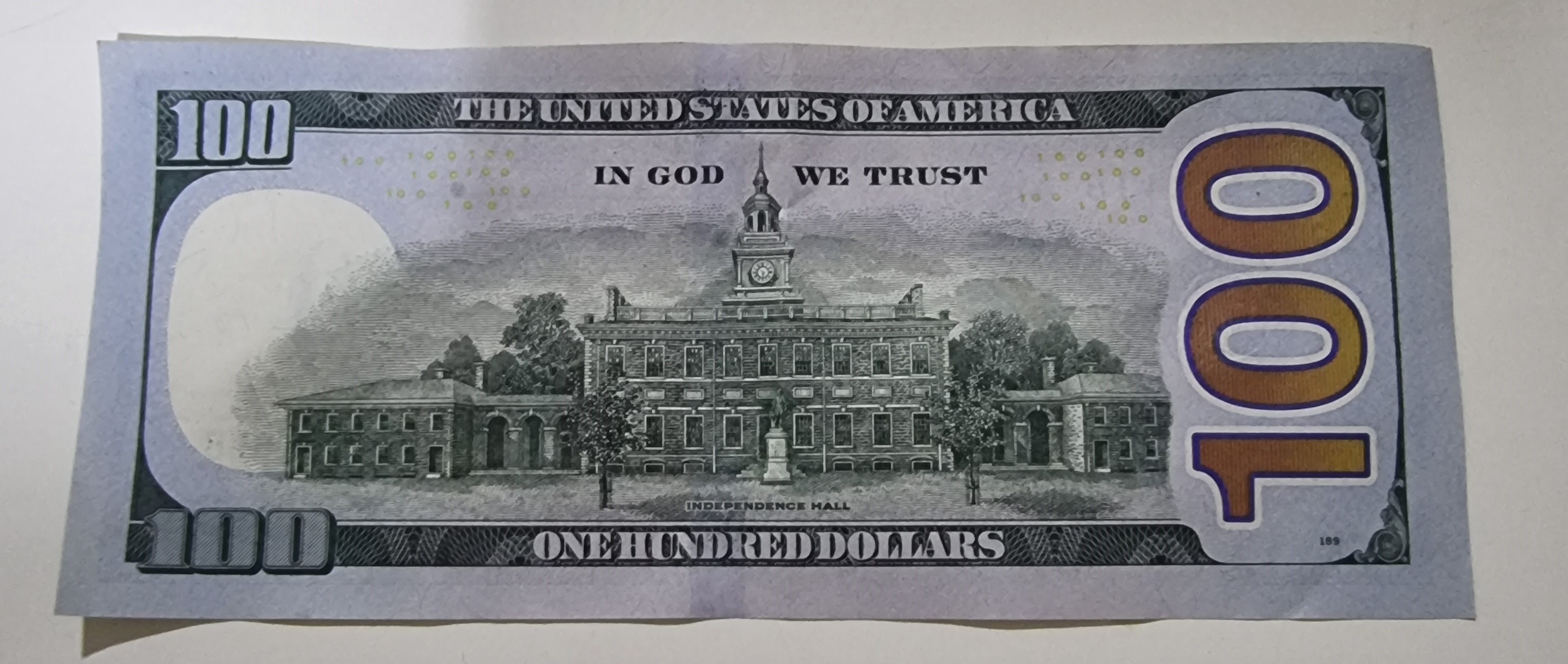 File:Series 2013 $100 bill back.jpg - Wikimedia Commons