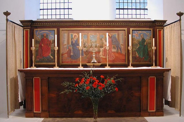 File:St Barnabas, Downham Way, Bromley, Kent - High altar - geograph.org.uk - 1080297.jpg