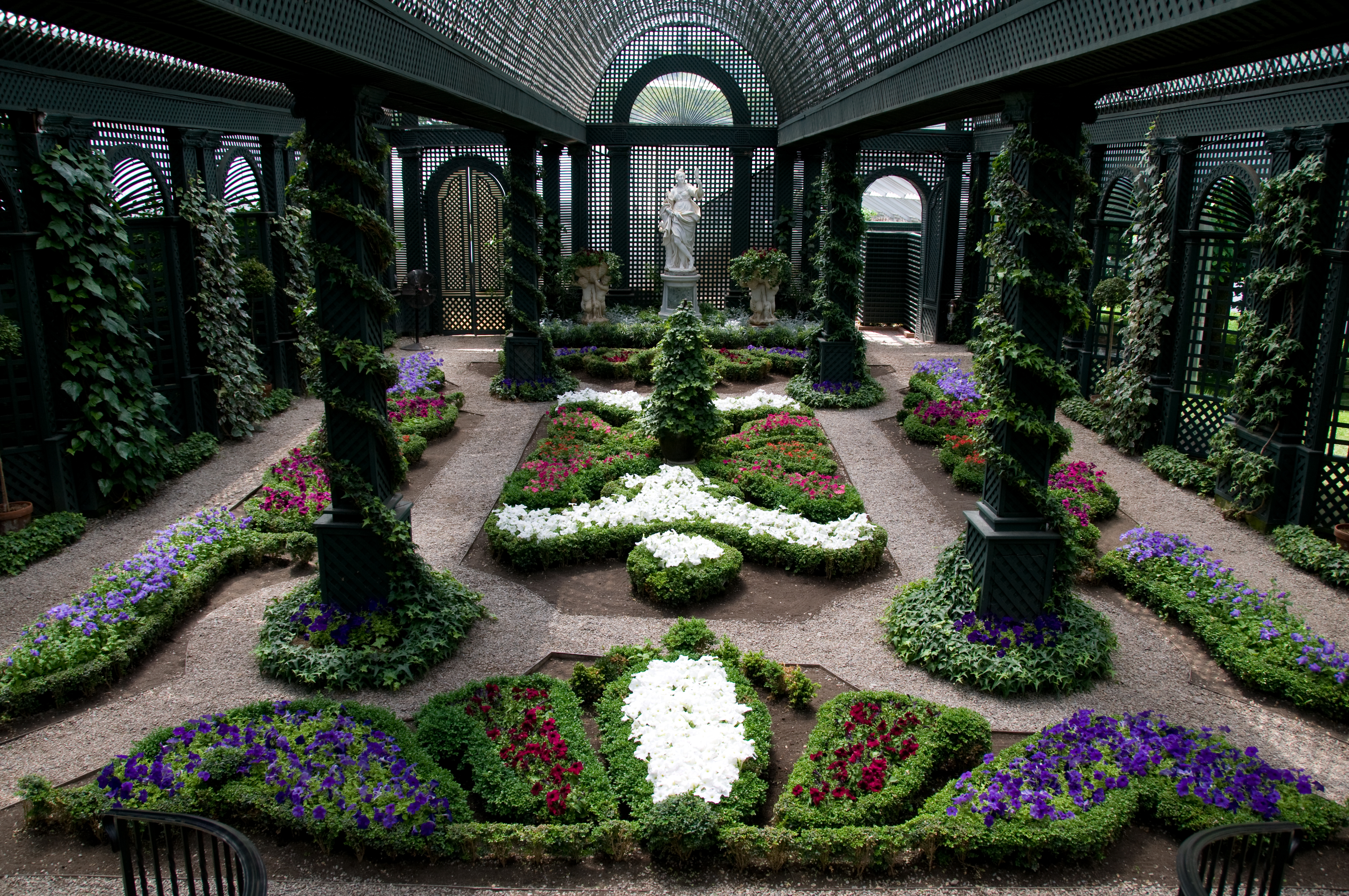 french garden flowers