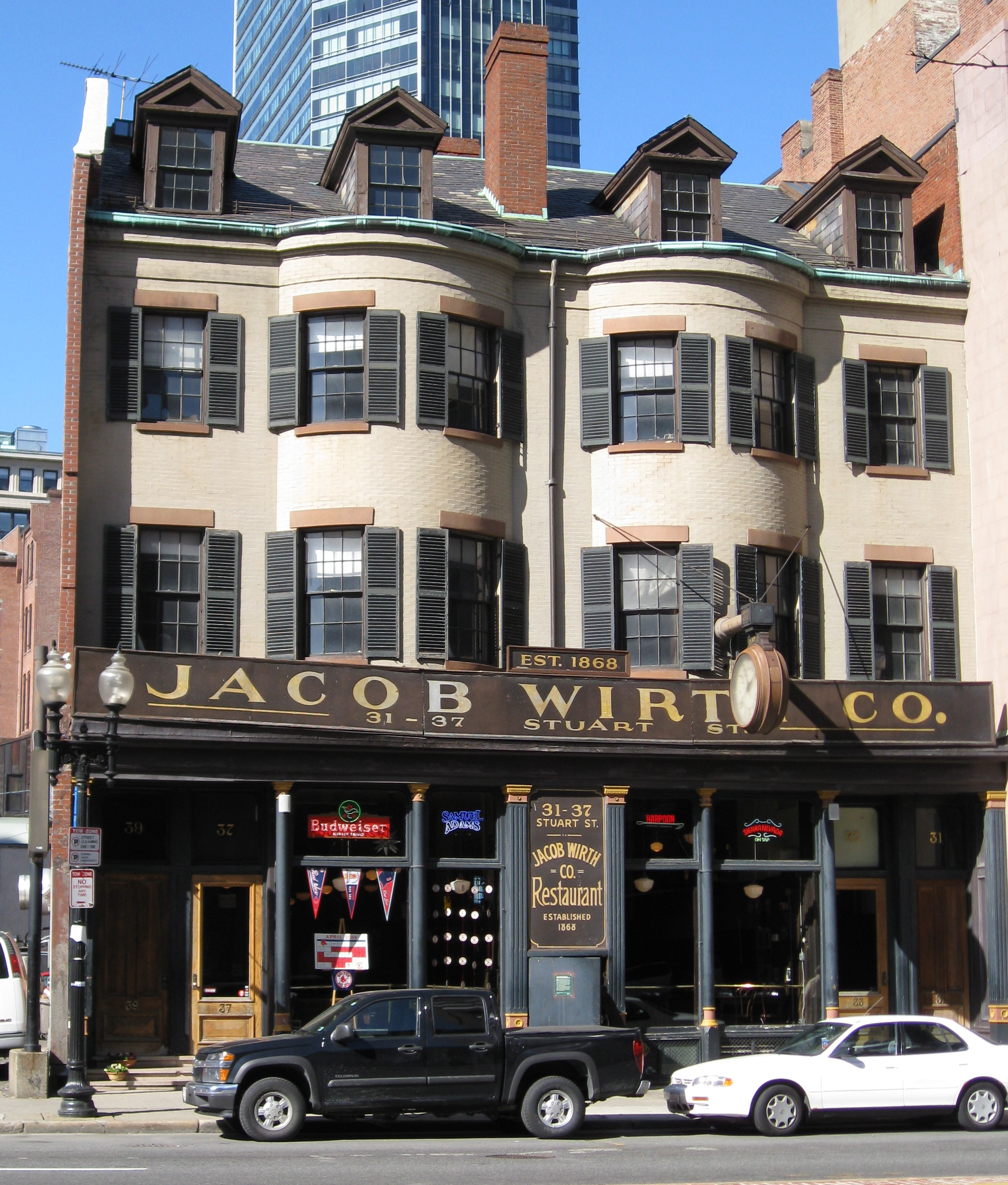 Jacob Wirth Restaurant - Wikipedia