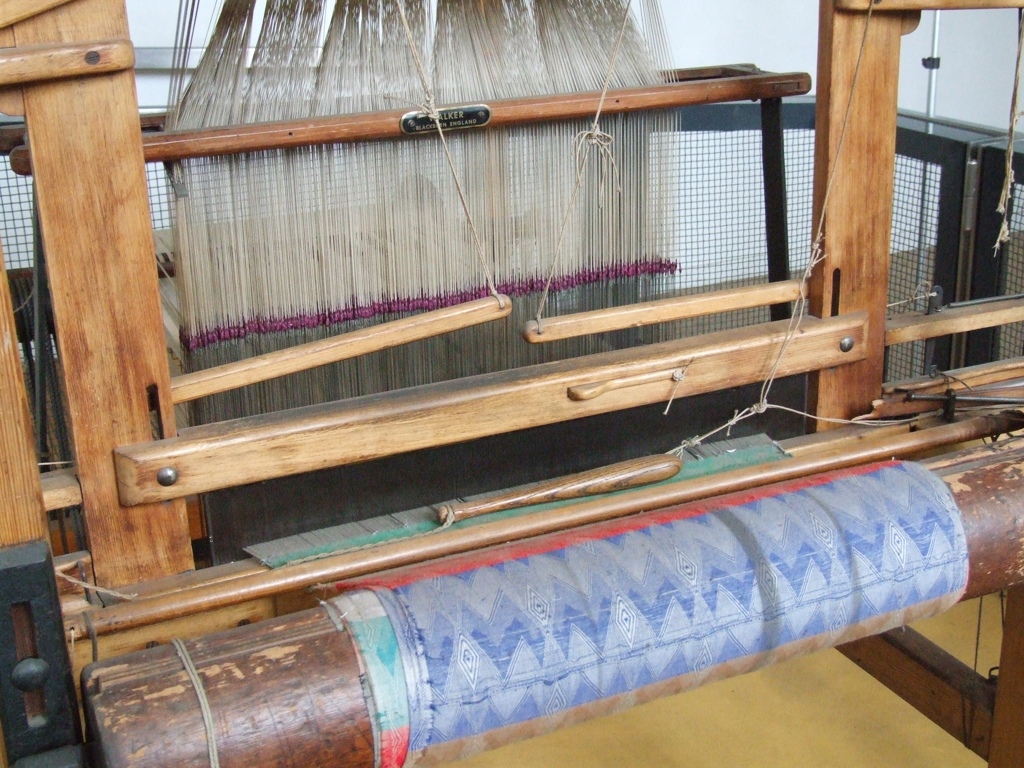 Jacquard Weaving At The Dutch Textile Museum (Textielmuseum) At Tilburg In  The Netherlands Stock Photo Alamy