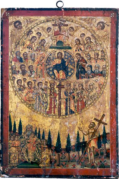 File:030 All Saints Sunday Icon from Saint Paraskevi Church in Langadas.jpg