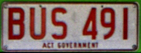 File:1979 Australian Capital Territory registration plate BUS 491 government bus.jpg