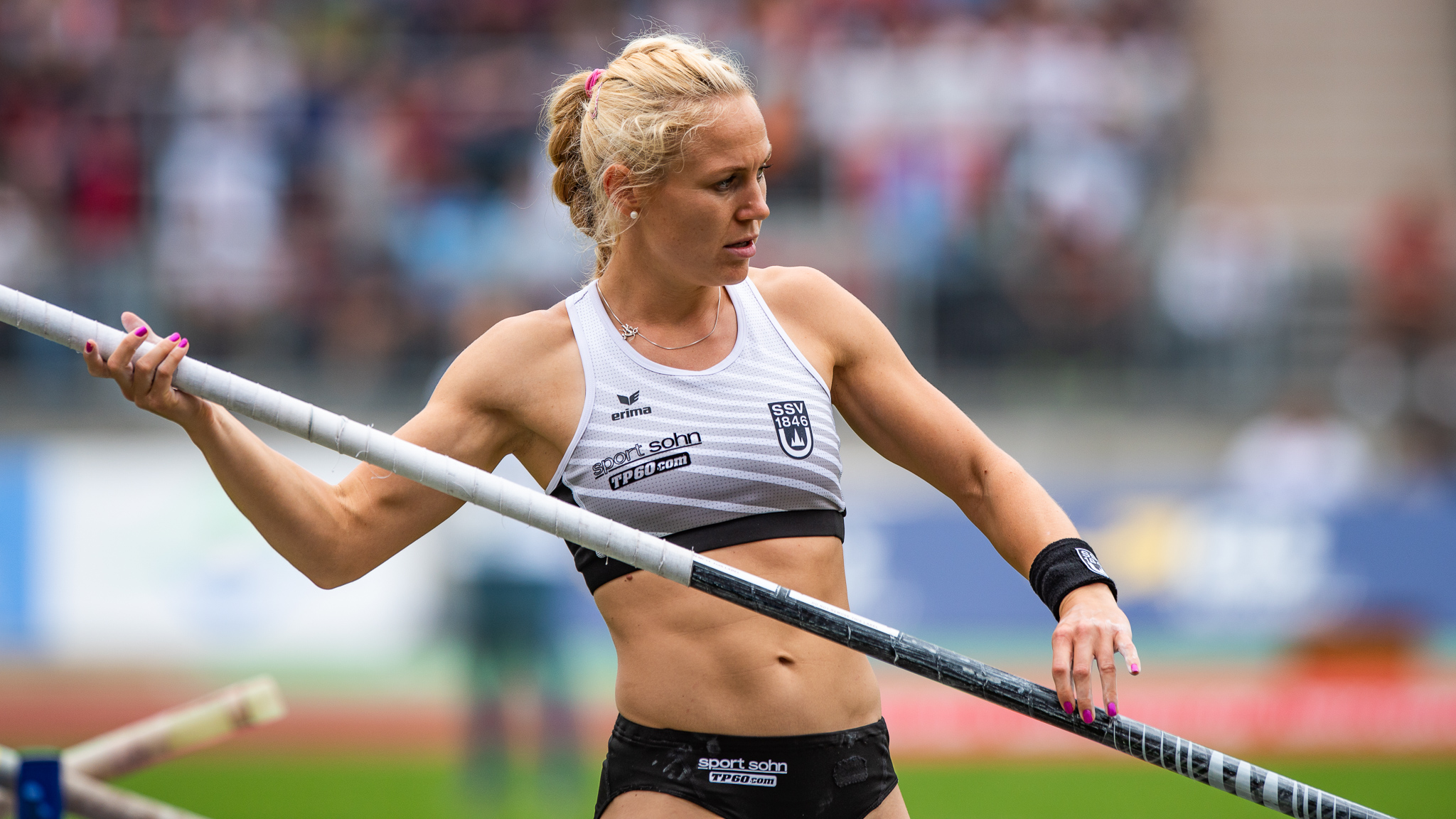 2018 DM Leichtathletik - Stabhochsprung Frauen - Stefanie Dauber - by 2eigh...