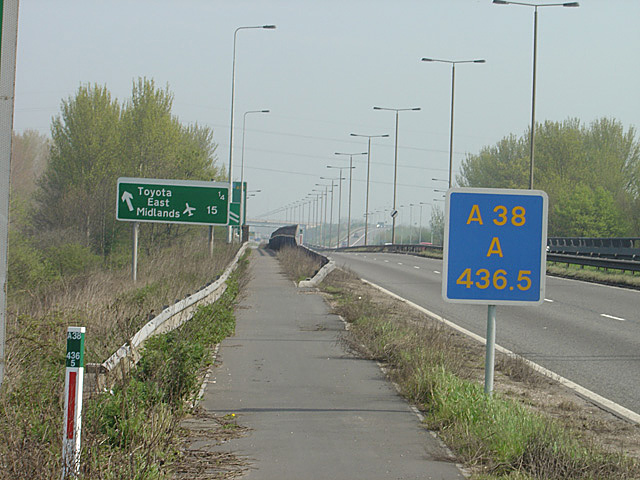 File:A38 between Burton and Derby - geograph.org.uk - 403009.jpg