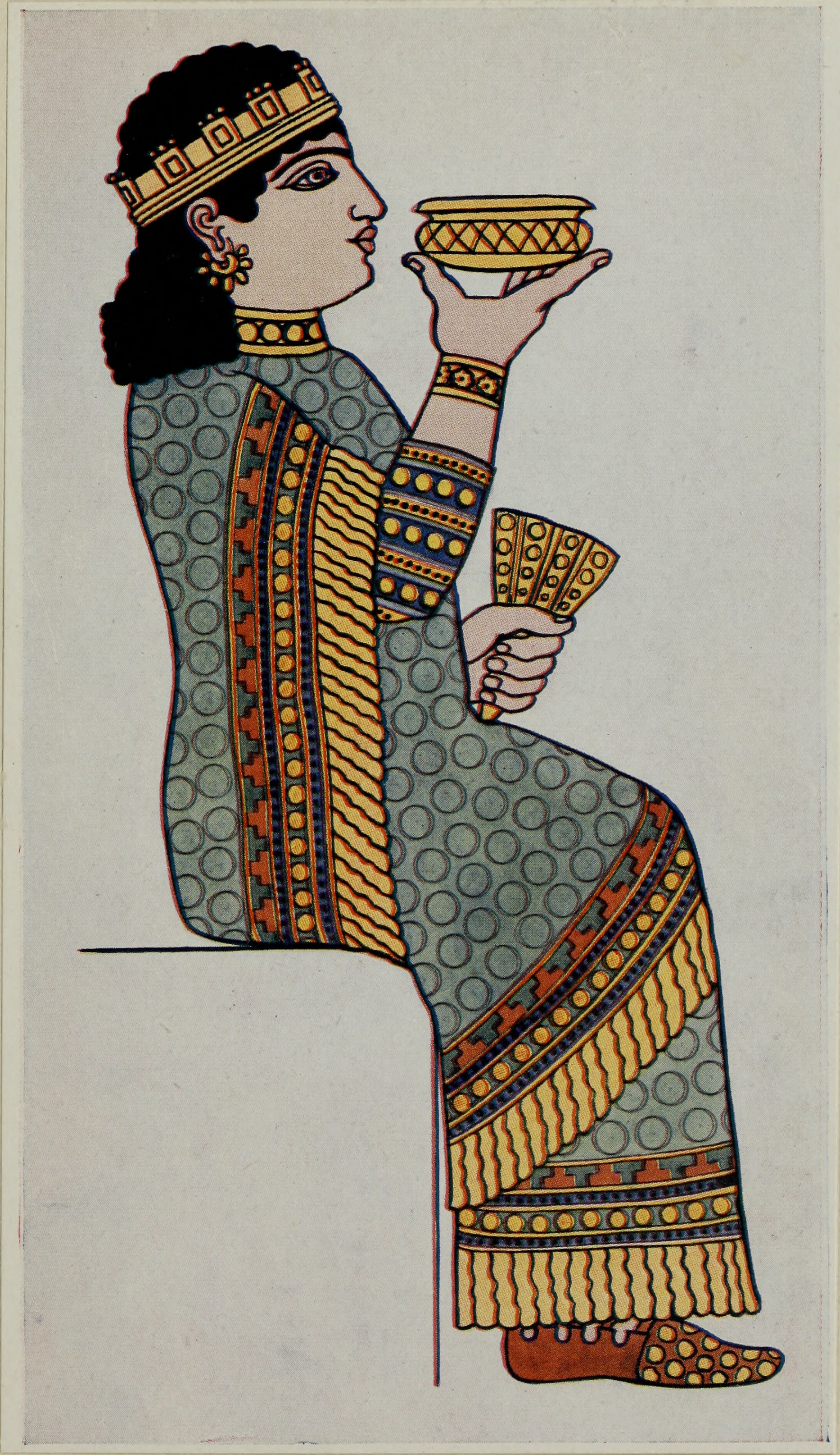 ancient assyrian clothing