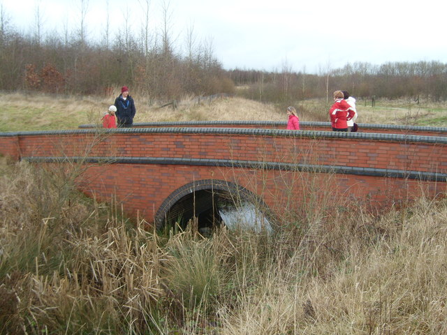 Bridge over Bramborough brook - geograph.org.uk - 663668