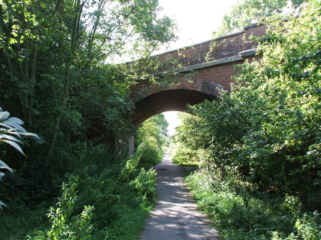 Bridge over Trans Pennine Trail Hornsea