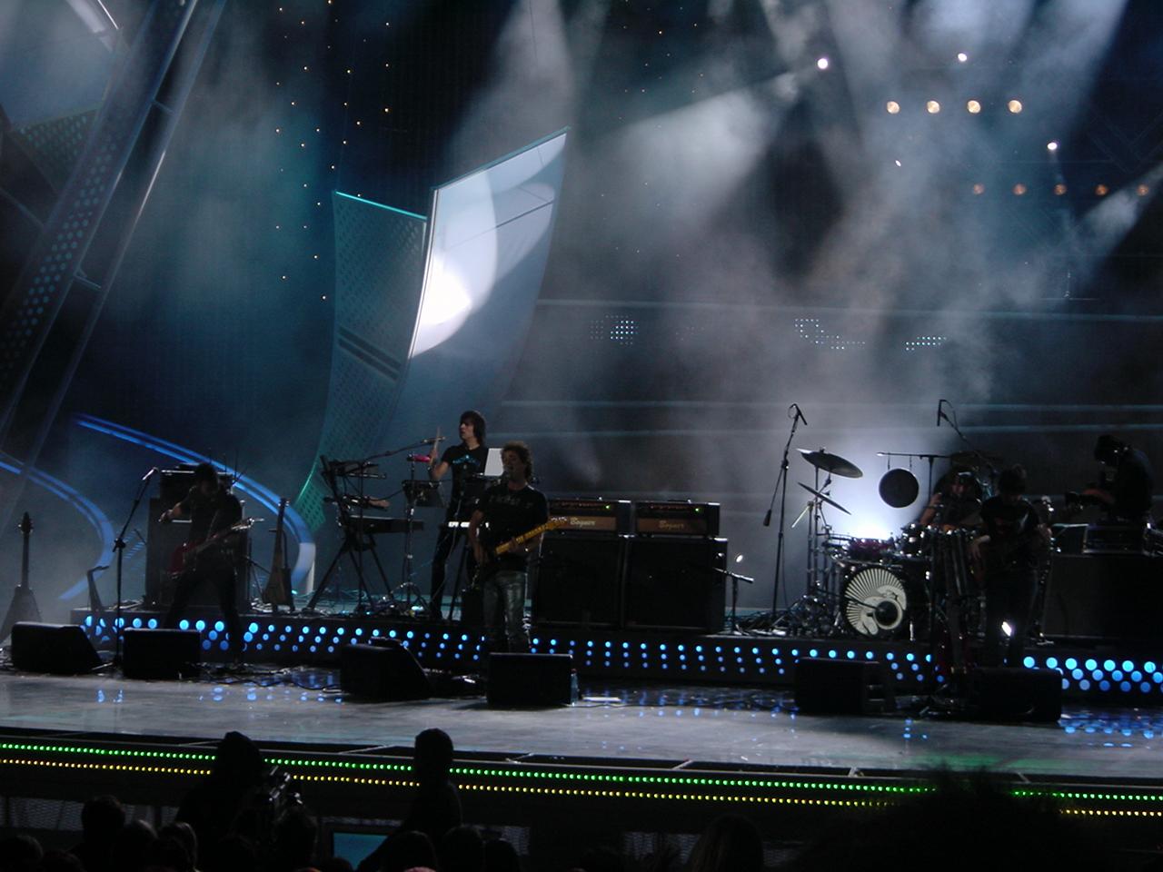 Gustavo Cerati en su presentación en el Festival de Viña 2007.