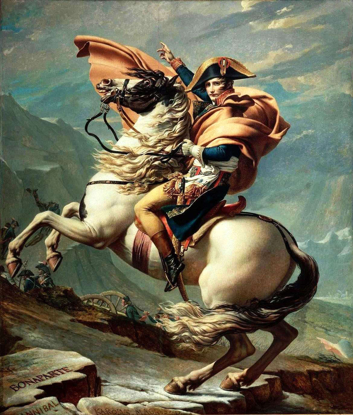https://upload.wikimedia.org/wikipedia/commons/3/31/David_-_Napoleon_crossing_the_Alps_-_Malmaison1.jpg