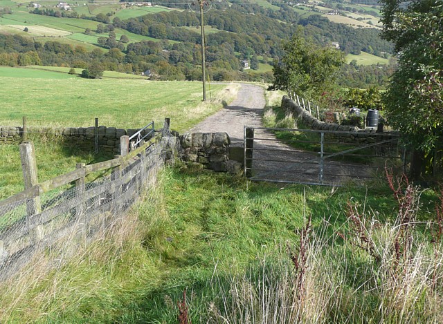 File:Dole Lane, Erringden - geograph.org.uk - 1522929.jpg