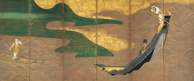 File:Haku Rakuten byōbu by Ogata Kōrin (Nezu Museum).jpg