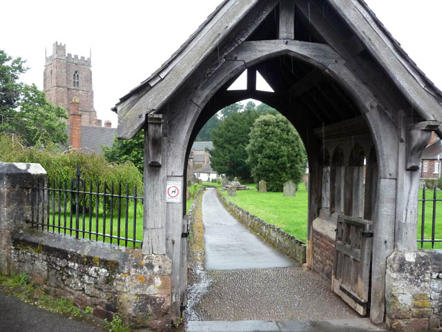 File:Lych Gate, Dunster Parish Church - geograph.org.uk - 1702764.jpg