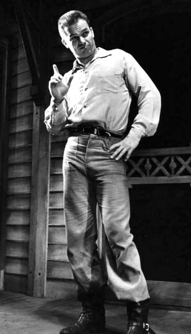 Meeker in a stage production of Picnic, 1954
