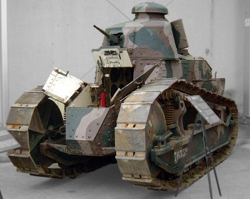 french ww1 tanks